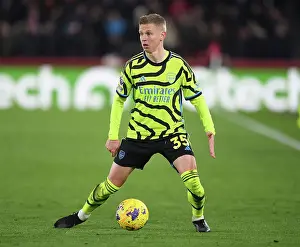 Brentford V Arsenal 2023-24 Prints: Zinchenko's Star Performance: Arsenal Triumphs over Brentford (2023-24 Premier League)